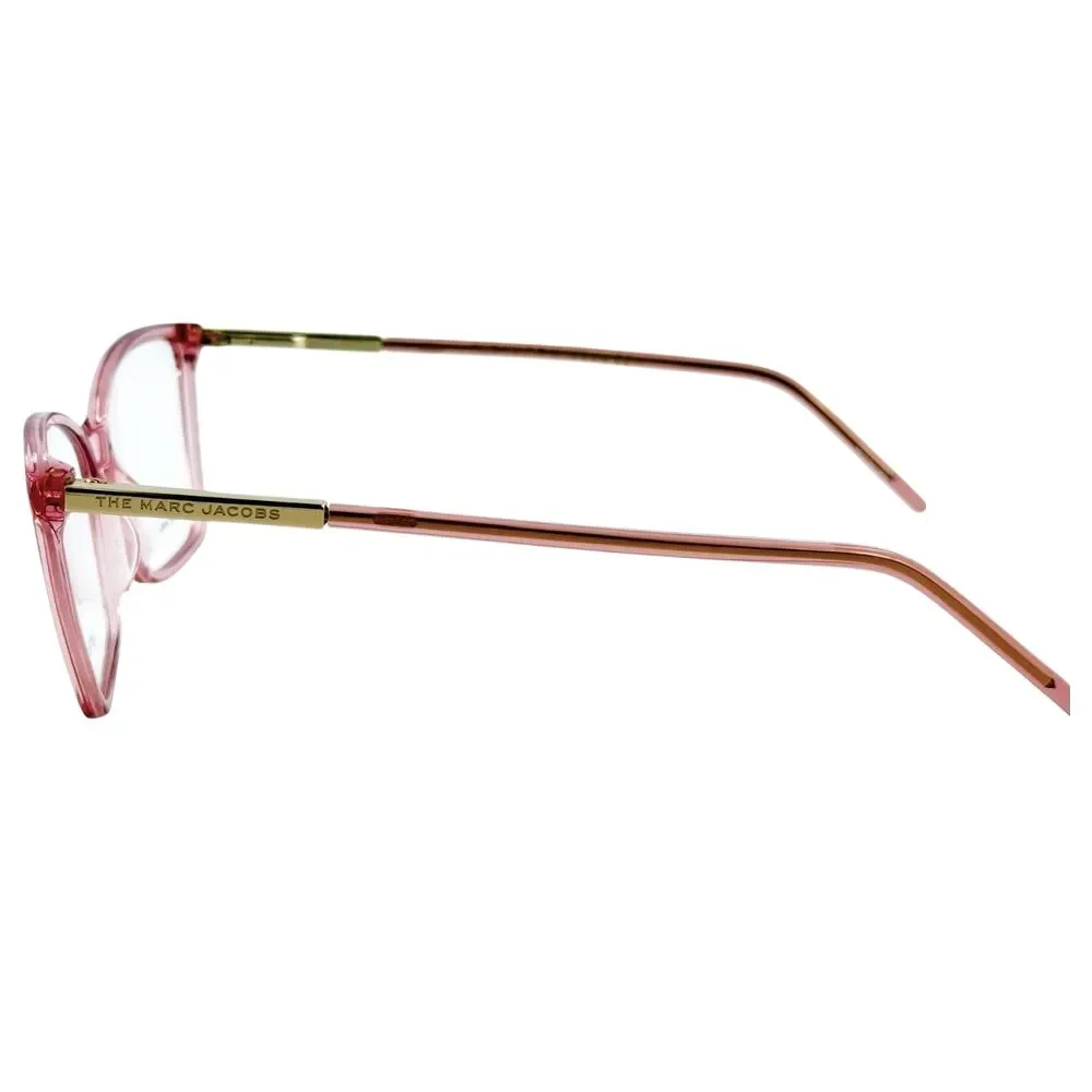 Marc Jacobs Marc 544 Womens Plastic Eyeglass Frame 35J Pink 54-17 Spring Hinges